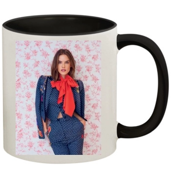 Alessandra Ambrosio 11oz Colored Inner & Handle Mug