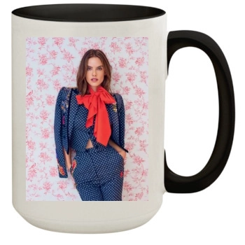 Alessandra Ambrosio 15oz Colored Inner & Handle Mug