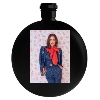 Alessandra Ambrosio Round Flask