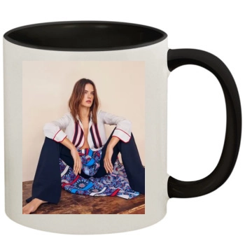 Alessandra Ambrosio 11oz Colored Inner & Handle Mug