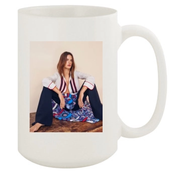 Alessandra Ambrosio 15oz White Mug