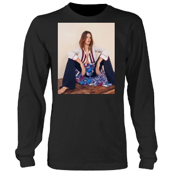 Alessandra Ambrosio Men's Heavy Long Sleeve TShirt