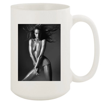 Alessandra Ambrosio 15oz White Mug