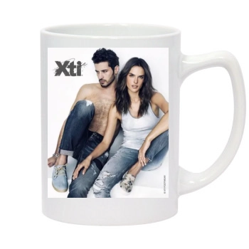 Alessandra Ambrosio 14oz White Statesman Mug