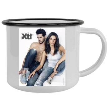 Alessandra Ambrosio Camping Mug