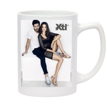 Alessandra Ambrosio 14oz White Statesman Mug