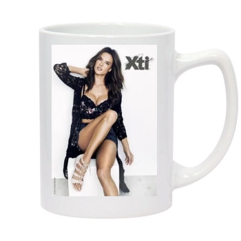 Alessandra Ambrosio 14oz White Statesman Mug