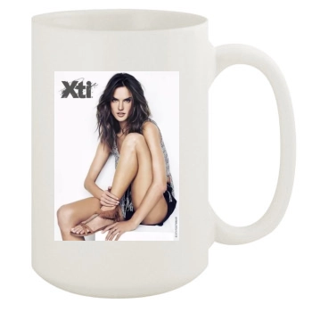 Alessandra Ambrosio 15oz White Mug