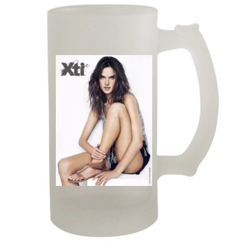 Alessandra Ambrosio 16oz Frosted Beer Stein