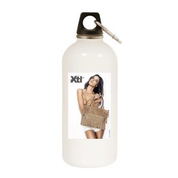 Alessandra Ambrosio White Water Bottle With Carabiner