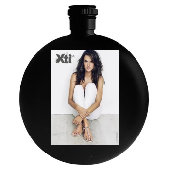 Alessandra Ambrosio Round Flask