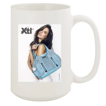 Alessandra Ambrosio 15oz White Mug