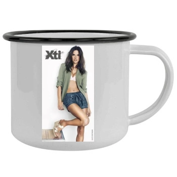 Alessandra Ambrosio Camping Mug