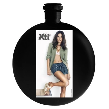 Alessandra Ambrosio Round Flask