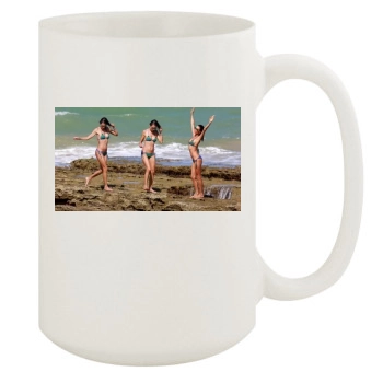 Alessandra Ambrosio 15oz White Mug