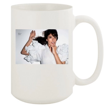 Alessandra Ambrosio 15oz White Mug