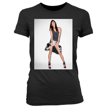 Alessandra Ambrosio Women's Junior Cut Crewneck T-Shirt