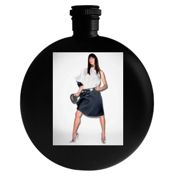 Alessandra Ambrosio Round Flask