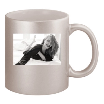 Amanda Seyfried 11oz Metallic Silver Mug