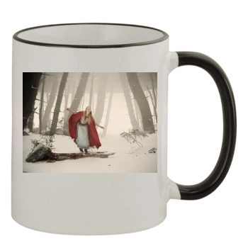 Amanda Seyfried 11oz Colored Rim & Handle Mug