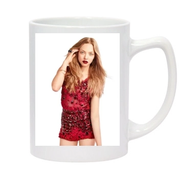 Amanda Seyfried 14oz White Statesman Mug