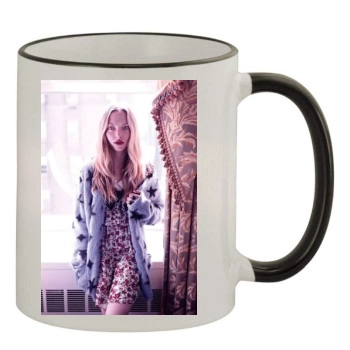 Amanda Seyfried 11oz Colored Rim & Handle Mug