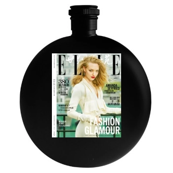 Amanda Seyfried Round Flask