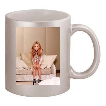 Amanda Seyfried 11oz Metallic Silver Mug