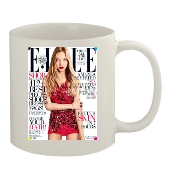 Amanda Seyfried 11oz White Mug