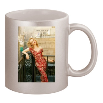 Amanda Seyfried 11oz Metallic Silver Mug