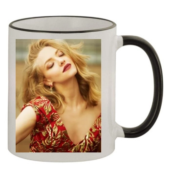 Amanda Seyfried 11oz Colored Rim & Handle Mug