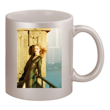 Amanda Seyfried 11oz Metallic Silver Mug