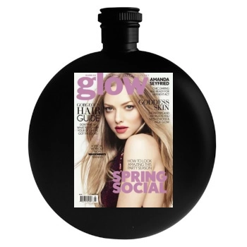 Amanda Seyfried Round Flask