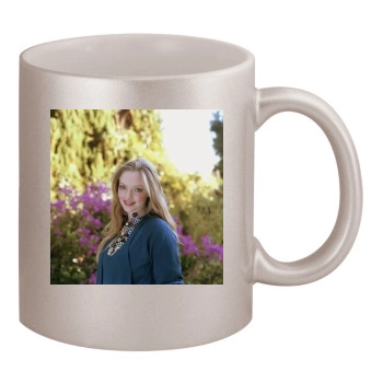 Amanda Seyfried 11oz Metallic Silver Mug