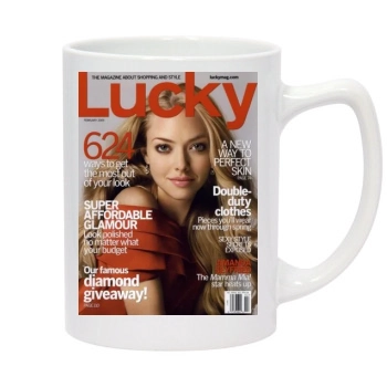 Amanda Seyfried 14oz White Statesman Mug