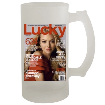 Amanda Seyfried 16oz Frosted Beer Stein