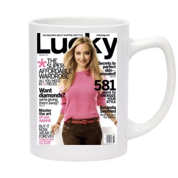 Amanda Seyfried 14oz White Statesman Mug