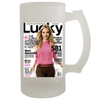 Amanda Seyfried 16oz Frosted Beer Stein