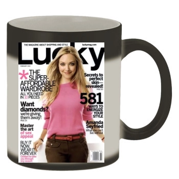 Amanda Seyfried Color Changing Mug