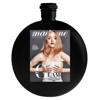 Amanda Seyfried Round Flask