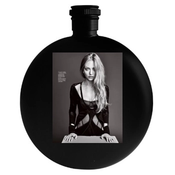 Amanda Seyfried Round Flask