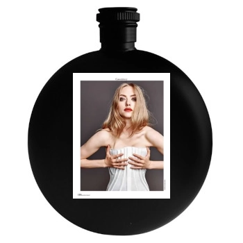 Amanda Seyfried Round Flask