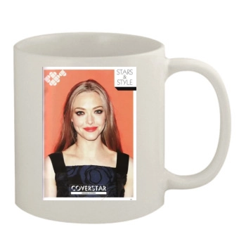 Amanda Seyfried 11oz White Mug