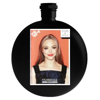 Amanda Seyfried Round Flask