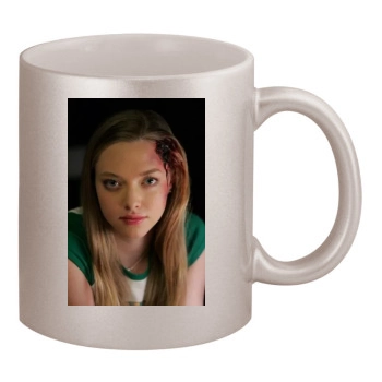 Amanda Seyfried 11oz Metallic Silver Mug