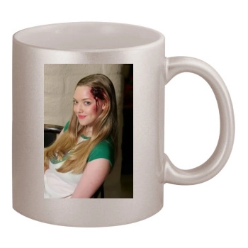 Amanda Seyfried 11oz Metallic Silver Mug