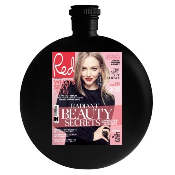 Amanda Seyfried Round Flask