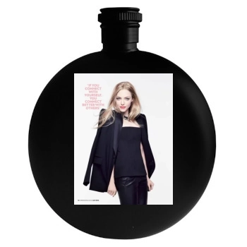 Amanda Seyfried Round Flask