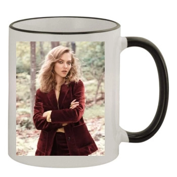 Amanda Seyfried 11oz Colored Rim & Handle Mug