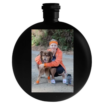 Amanda Seyfried Round Flask